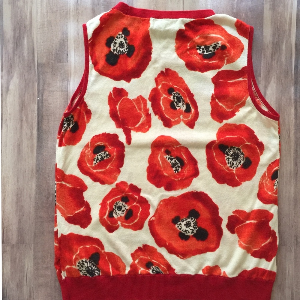 Jones New York Floral Vest - Picture 4 of 6